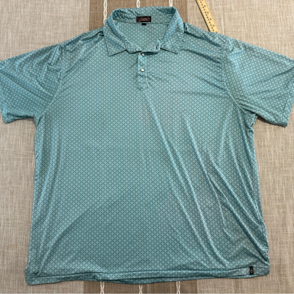 Rafter C western pearl snap polo 2XL